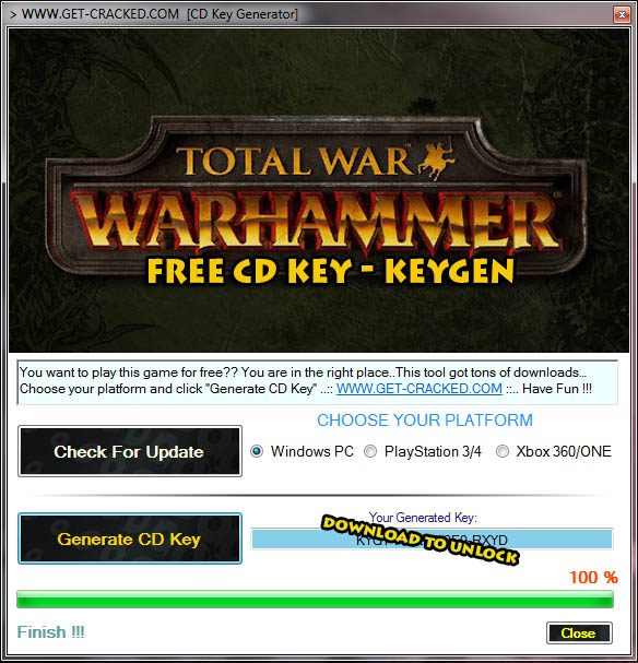 Warhammer total war steam key